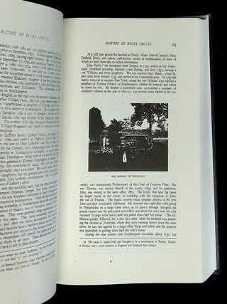 History of Bucks County Pennsylvania: From the Discovery of the Delaware to the Present Time--Volumes I and II [Two volume set!]