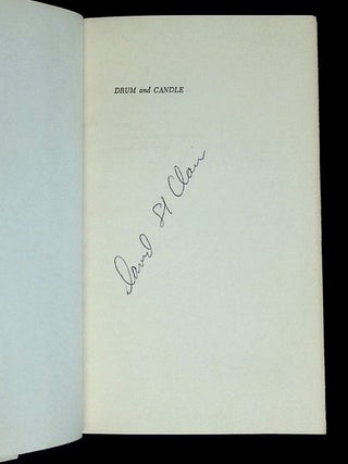 Drum and Candle [Signed by St. Clair!]