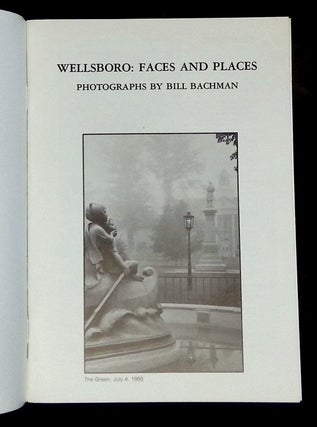 Wellsboro: Faces and Places--Photographs by Bill Bachman