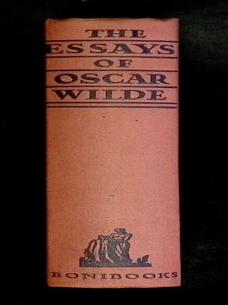 The Essays of Oscar Wilde