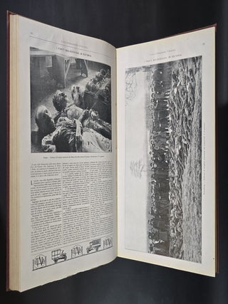 L'Illustrazione Italiana: Anno XLVI, N. 1-52 [Complete run of 1919, 52 issues bound in two volumes!]