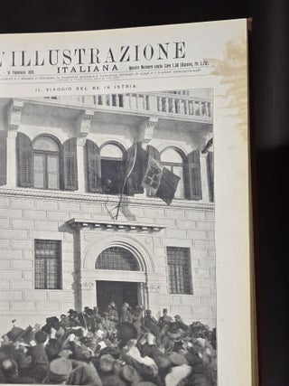 L'Illustrazione Italiana: Anno XLVI, N. 1-52 [Complete run of 1919, 52 issues bound in two volumes!]