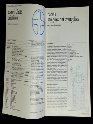 Tesori d'Arte Cristiana: Fascicolo n. 75 del 26 Augusto 1967: Parma/San Giovanni Evangelista [This issue only!]