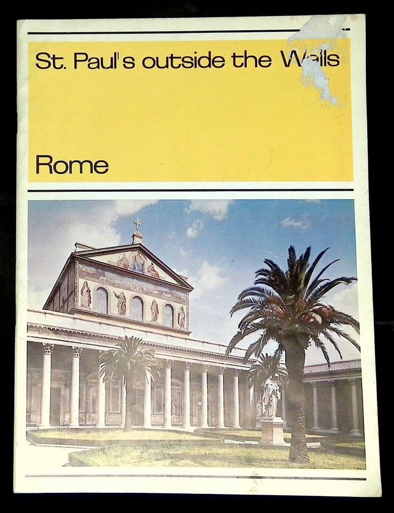 Item #B79403 St. Paul's Outside the Walls, Rome. Cecilia Pericoli Ridolfini.