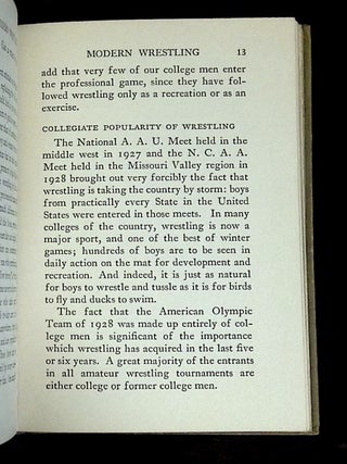 Modern Wrestling: For the High School and the College