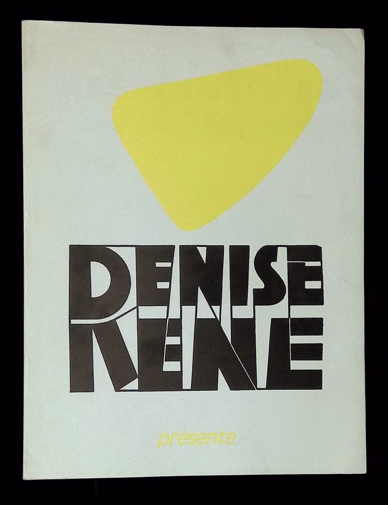 Item #B79527 Denise Rene Presente Mes Annees 50. Marguerite Guillemard, Ivan Picelj, Denise Rene.