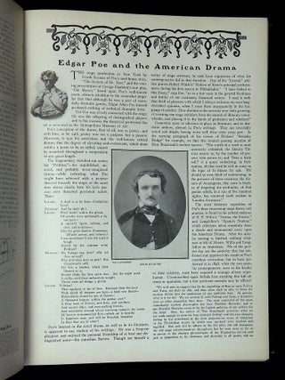 The Theatre: Illustrated Monthly Magazine of Dramatic and Musical Art--Vol. V, 1905 [Twelve issues bound in one book!]