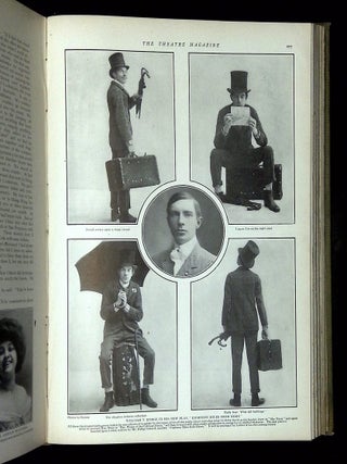 The Theatre: Illustrated Monthly Magazine of Dramatic and Musical Art--Vol. V, 1905 [Twelve issues bound in one book!]