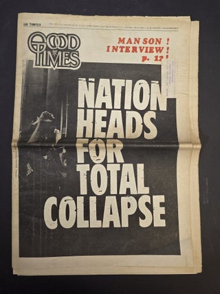 Good Times: Feb. 19, 1970; Volume III, No. 8 [This issue only!