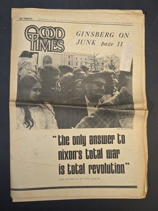 Good Times: Volume III, No. 16; April 17, 1970 [This issue only!