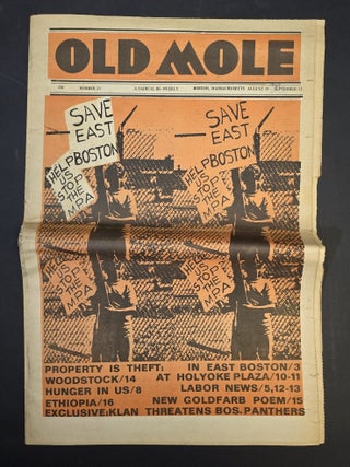 Old Mole: A Radical Bi-Weekly--Number 21, August 29-September 11 [This issue only!
