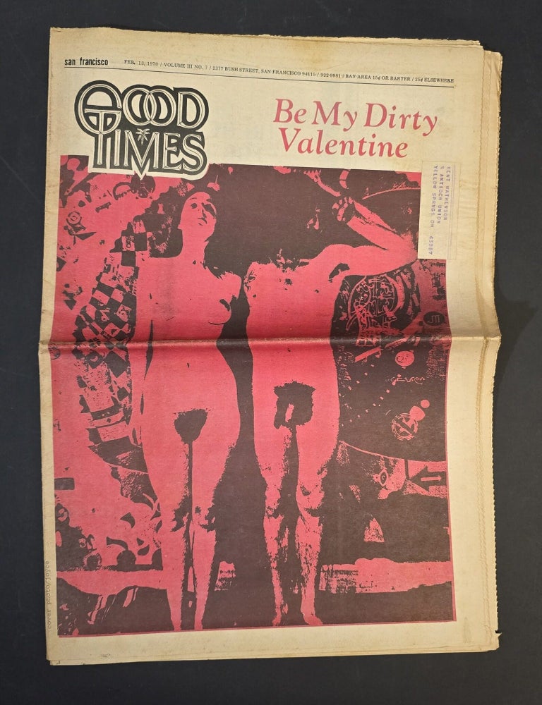 Item #B79672 Good Times: Feb. 13, 1970; Volume III No. 7 [This issue only!]. n/a.