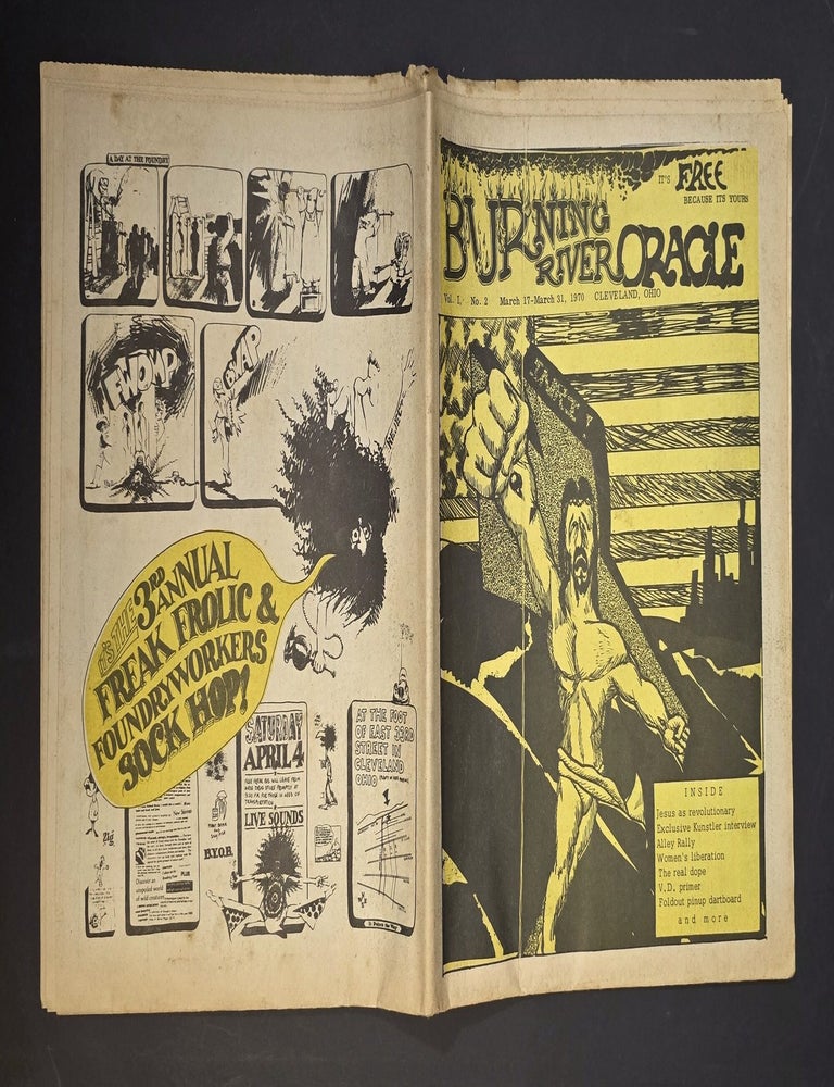 Item #B79681 Burning River Oracle: Vol. I, No. 2; March 17-March 31, 1970 [This issue only!]. n/a.