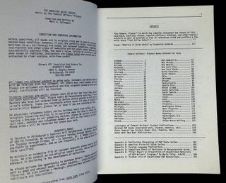 The American Guide Series: Works by the Federal Writers' Project