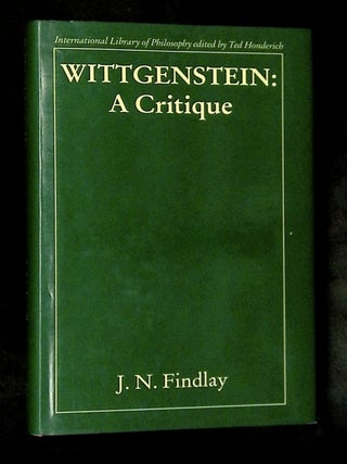 Wittgenstein: A Critique