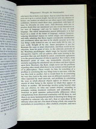 Wittgenstein: A Critique