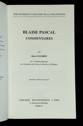 Blaise Pascal Commentaries
