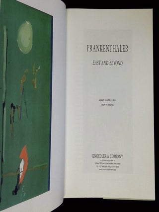 Frankenthaler: East and Beyond, January 8-March 11, 2011