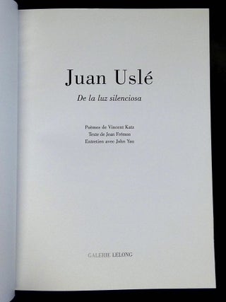 Juan Usle: De la Luz Silenciosa