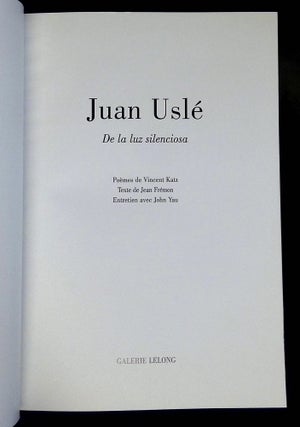 Juan Usle: De la Luz Silenciosa
