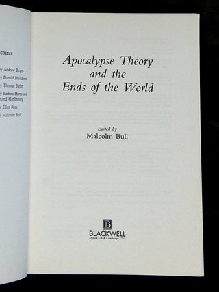 Apocalypse Theory and the Ends of the World
