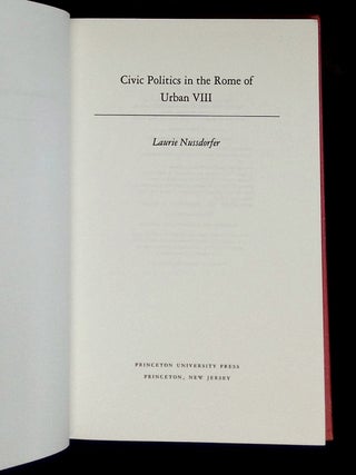 Civic Politics in the Rome of Urban VIII