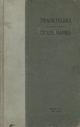Item #C000012417 Trade Marks, Trade Names for the Business Man. n/a