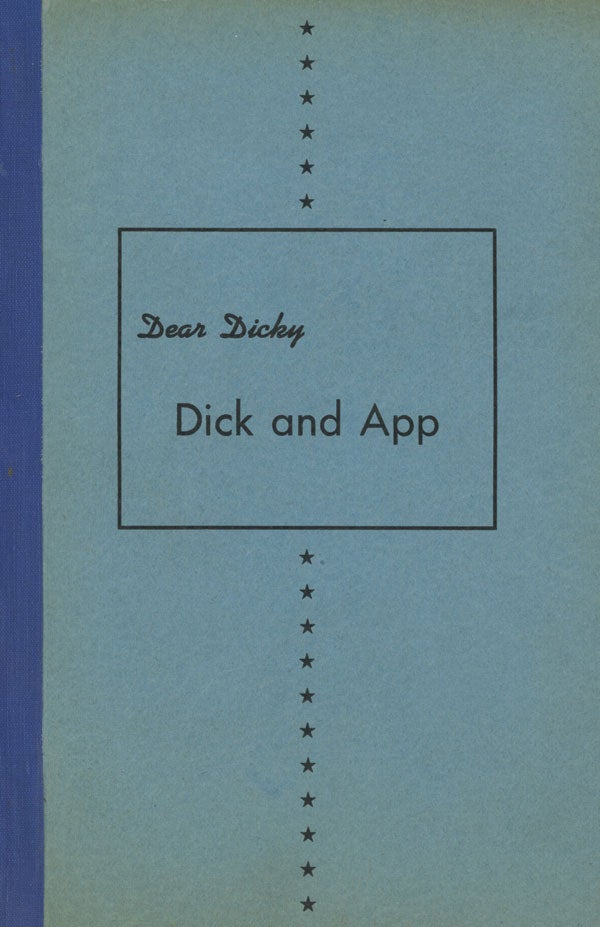 Item #C000012445 Dear Dicky: Dick and App. Richard Mather Marshall, John Ashby Marshall.