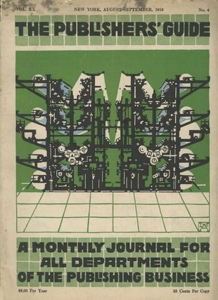 Item #C000012816 The Publisher's Guide - A Monthly Journal for All Departments of the Publishing...