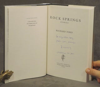 Rock Springs, signed