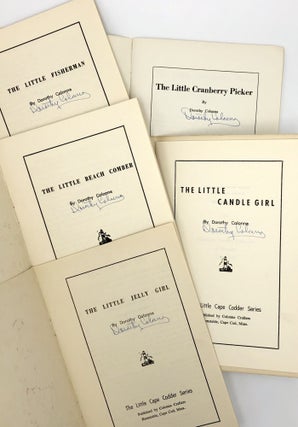 The Little Candle Girl (1st Edition); The Little Cranberry Picker (1st edition); The Little Beach Comber (2nd Edition); The Little Fisherman (2nd Edition); The Little Jelly Girl (2nd Edition) (SIGNED)
