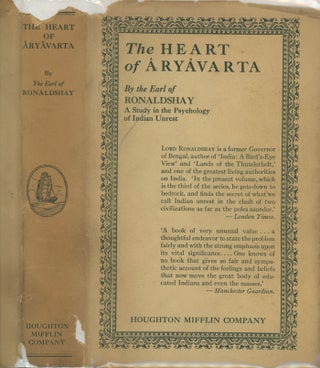 Item #C000017064 The Heart of Aryavarta - A Study of the Psychology of Indian Unrest. Earl of...