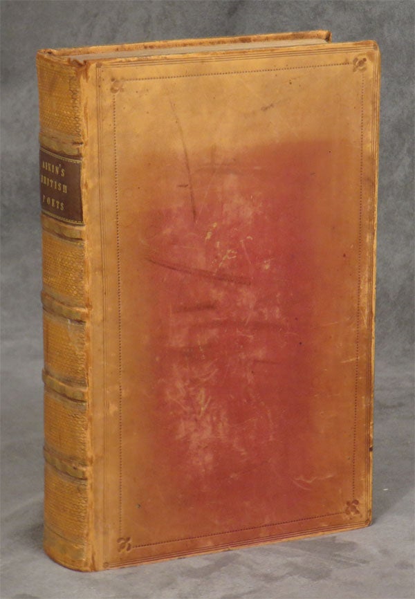 Item #C000017443 Select Works of the British Poets, with Biographical and Critical Prefaces - Carl Emich, 3rd Prince of Leiningen's copy, 1820. 3rd Prince of Leiningen Carl Friedrich Wilhelm Emich, John - Aikin.