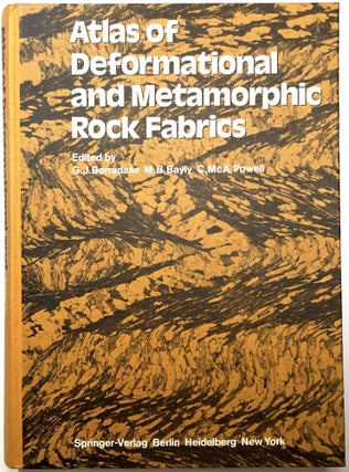 Item #C000017900 Atlas of Deformational and Metamorphic Rock Fabrics. Graham J. Borradaile, M....