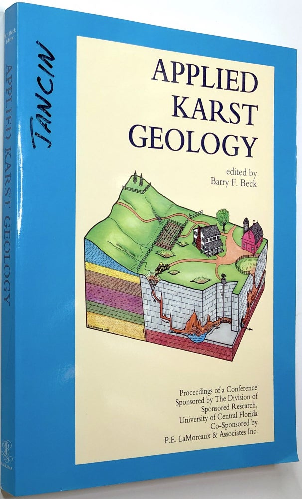 Item #C000017983 Applied Karst Geology. Barry F. Beck.