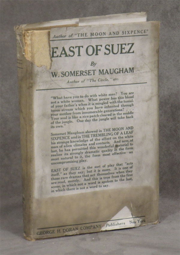 Item #C000018575 East of Suez - A Play in Seven Scenes. W. Somerset Maugham.