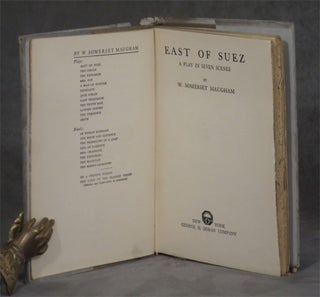 East of Suez - A Play in Seven Scenes