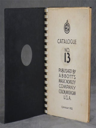 Abbott's Magic Novelty Company Catalogue No. 13