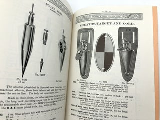 Group of Catalogs from the Keuffel & Esser Co. - Engineer's Instruments (c.1937); Graph Sheets: Coordinate Papers and Cloths (c.1941); Measuring Tapes: Folding Rules & Plumb Bobs (c.1944); Slide Rules and Calculating Instruments (c.1937); Hand Instruments for Preliminary Surveying (circular, no date)