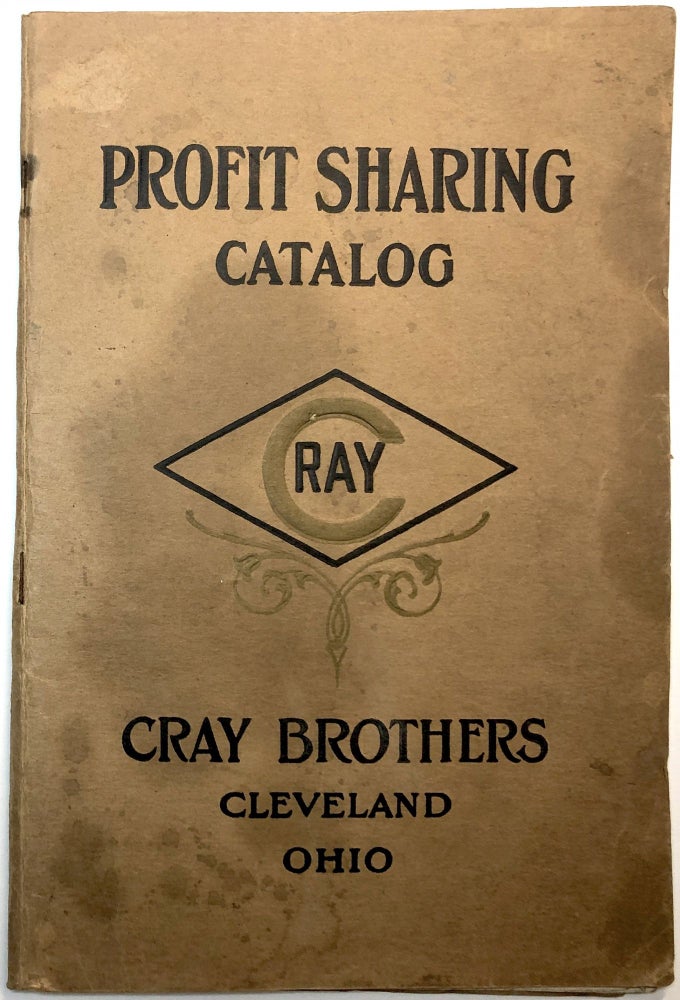 Item #C000020339 Profit Sharing Catalog. Cray Brothers, Cleveland, Ohio. Cray Brothers.