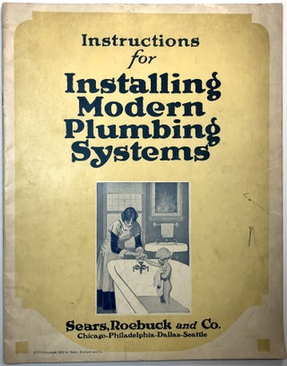 Item #C000020344 Instructions for Installing Modern Plumbing Systems. Roebuck and Co Sears