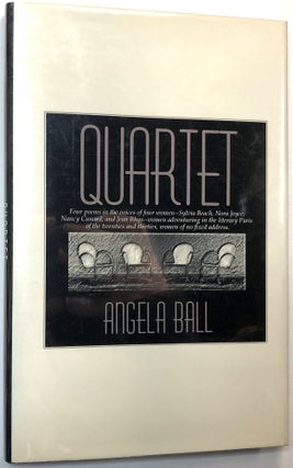 Item #C000020392 Quartet (INSCRIBED). Angela Ball