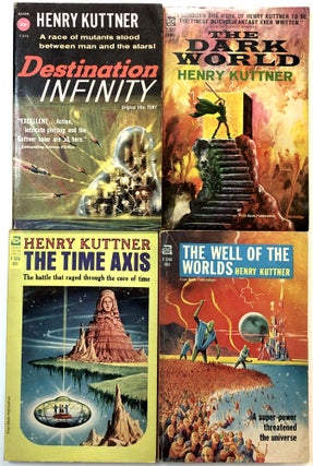 Item #C000020429 Four Henry Kutter Paperbacks, Including: The Well of the Worlds, The Dark World,...