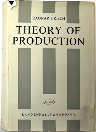 Item #C000021255 Theory of Production. Ragnar Frisch