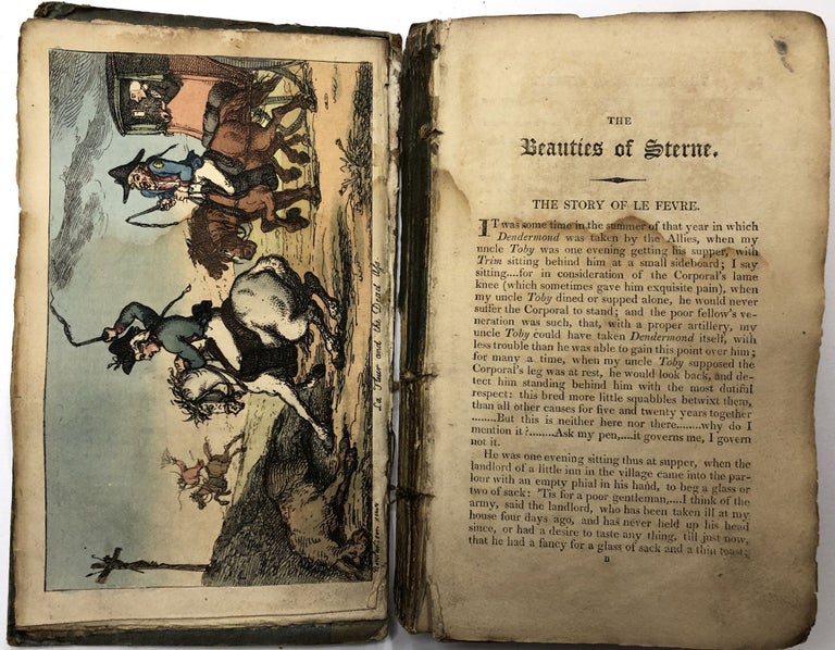 Item #C000021345 The Beauties of Sterne: Comprising His Humorous ans Descriptive Tales, Letters, &c. &c. Laurence Sterne, Thomas Rowlandson.