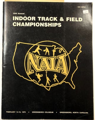 Item #C000021373 10th Annual Indoor Track & Field Championships. February 14-15, 1975, Greensboro...