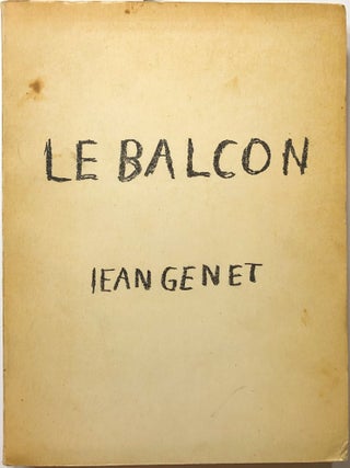 Item #C000021681 Le Balcon. Jean Genet