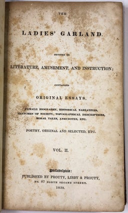 the Ladies' Garland, devoted to Literature, Amusement, and Instruction, Vol. II (2), 1839