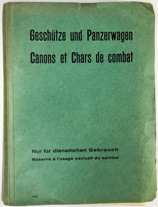 Item #C000022483 Geschutze Tanks, Panzerwagen Der Militarstaaten Europas / Canons Et Chars De...
