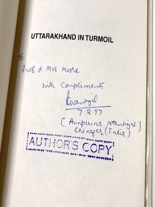 Uttarakhand in Turmoil (INSCRIBED)
